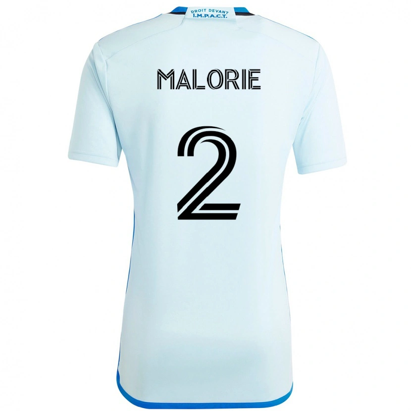 Danxen Mujer Camiseta Tremblay Malorie #2 Azul Celeste Azul Oscuro 2ª Equipación 2025/26 La Camisa México