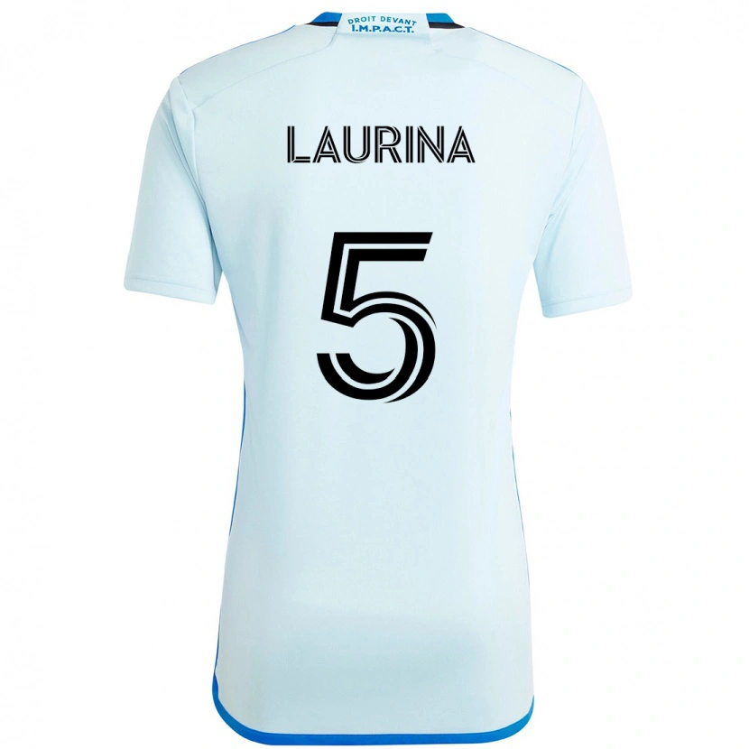 Danxen Mujer Camiseta Bilombo Laurina #5 Azul Oscuro Negro 2ª Equipación 2025/26 La Camisa México