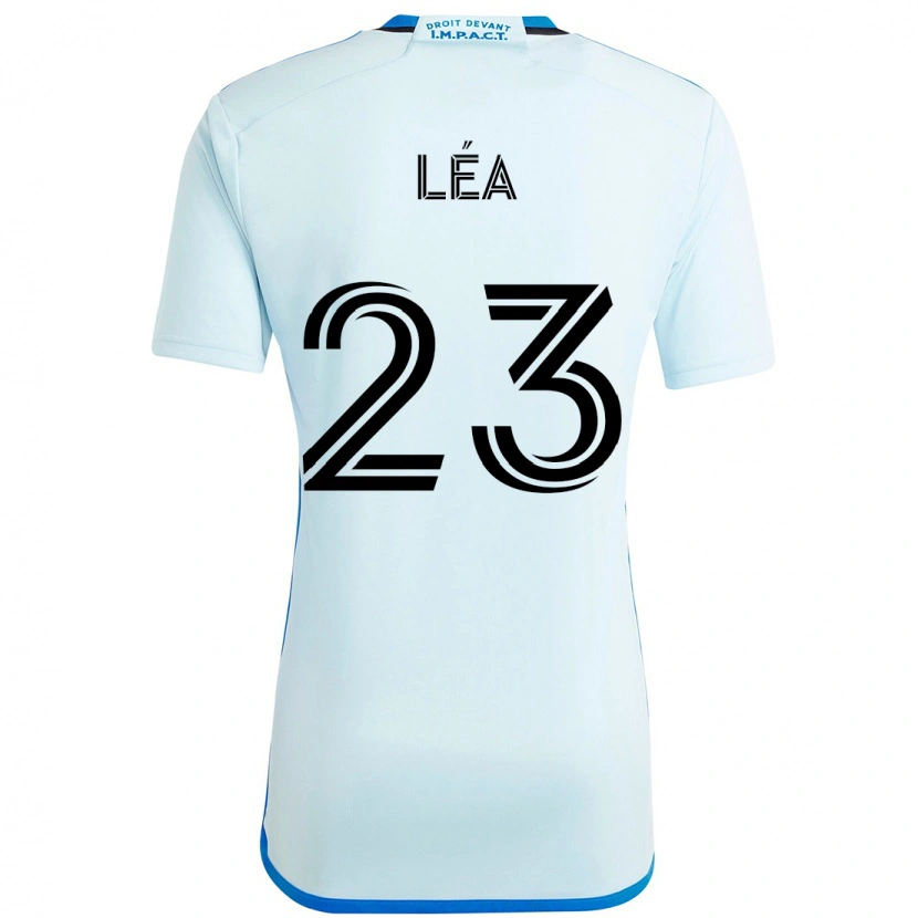 Danxen Mujer Camiseta Jacques Léa #23 Azul Oscuro Negro 2ª Equipación 2025/26 La Camisa México