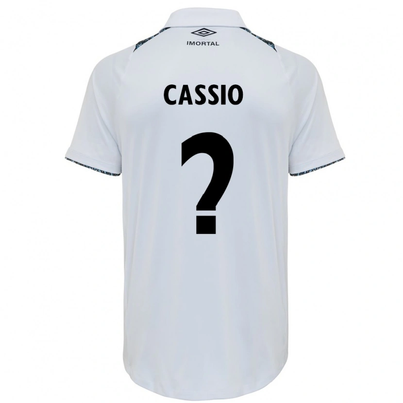 Danxen Mujer Camiseta Cássio Acosta #0 Azul Negro Blanco 2ª Equipación 2025/26 La Camisa México