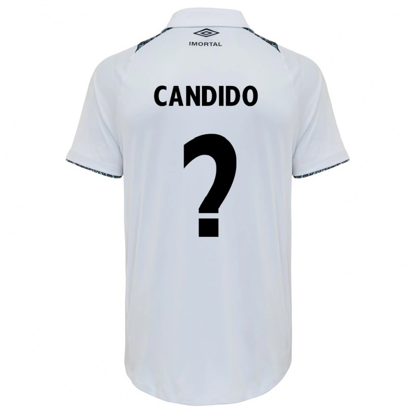 Danxen Mujer Camiseta Luan Cândido #0 Azul Negro Blanco 2ª Equipación 2025/26 La Camisa México