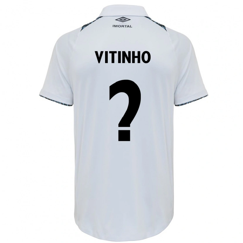 Danxen Mujer Camiseta Vitinho #0 Azul Negro Blanco 2ª Equipación 2025/26 La Camisa México