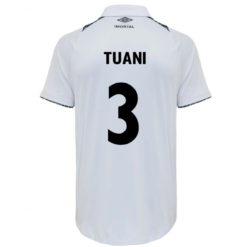 Danxen Mujer Camiseta Tuani #3 Azul Negro Blanco 2ª Equipación 2025/26 La Camisa México