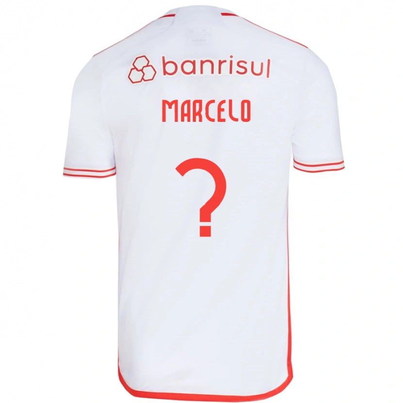 Danxen Mujer Camiseta João Marcelo #0 Rojo Blanco 2ª Equipación 2025/26 La Camisa México