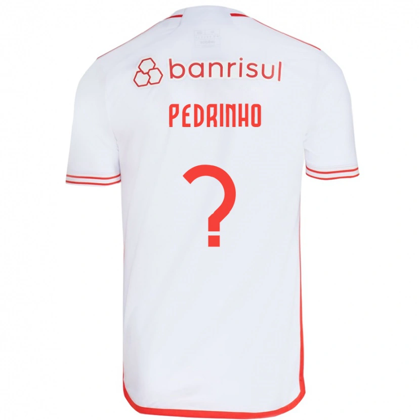 Danxen Mujer Camiseta Pedrinho #0 Rojo Blanco 2ª Equipación 2025/26 La Camisa México