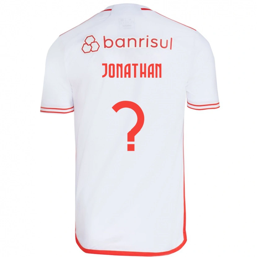 Danxen Mujer Camiseta Jonathan #0 Rojo Blanco 2ª Equipación 2025/26 La Camisa México
