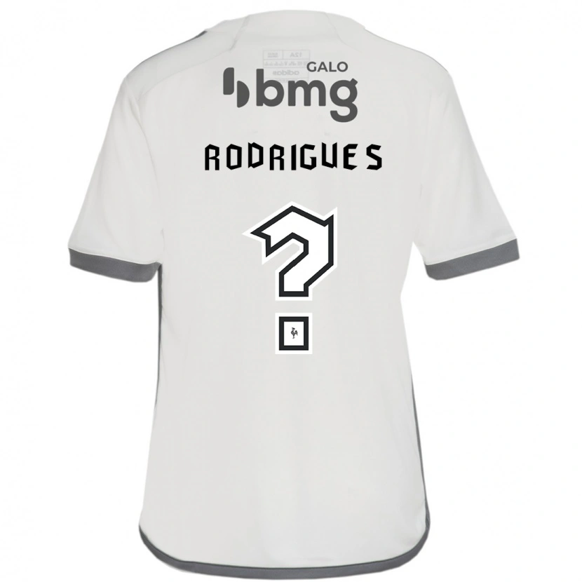 Danxen Mujer Camiseta Vinicius Rodrigues #0 Blanquecino 2ª Equipación 2025/26 La Camisa México