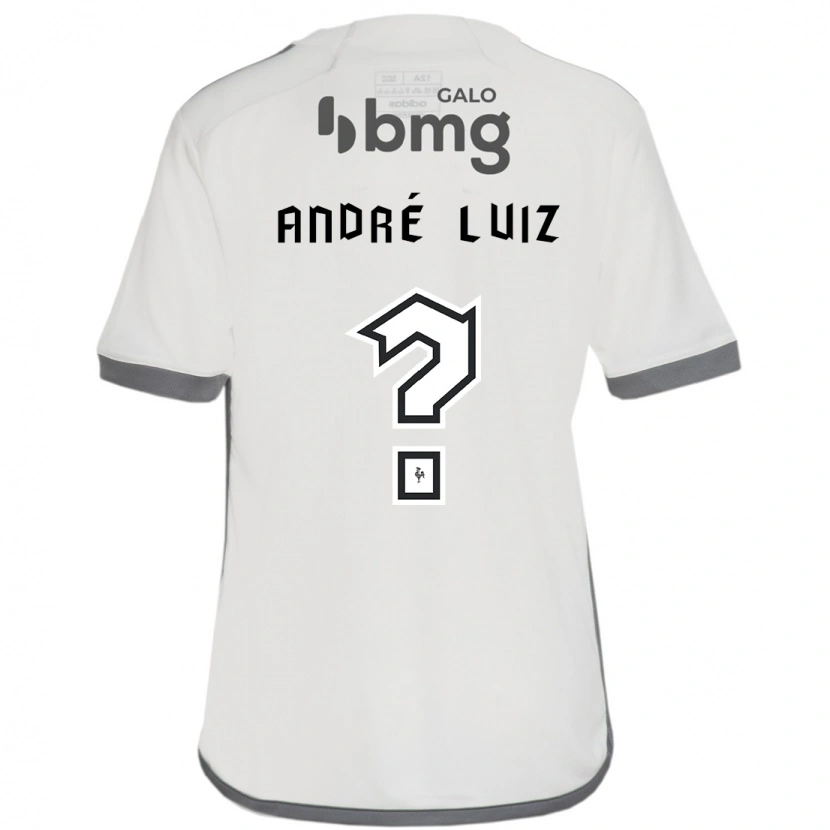 Danxen Mujer Camiseta André Luiz #0 Blanquecino 2ª Equipación 2025/26 La Camisa México