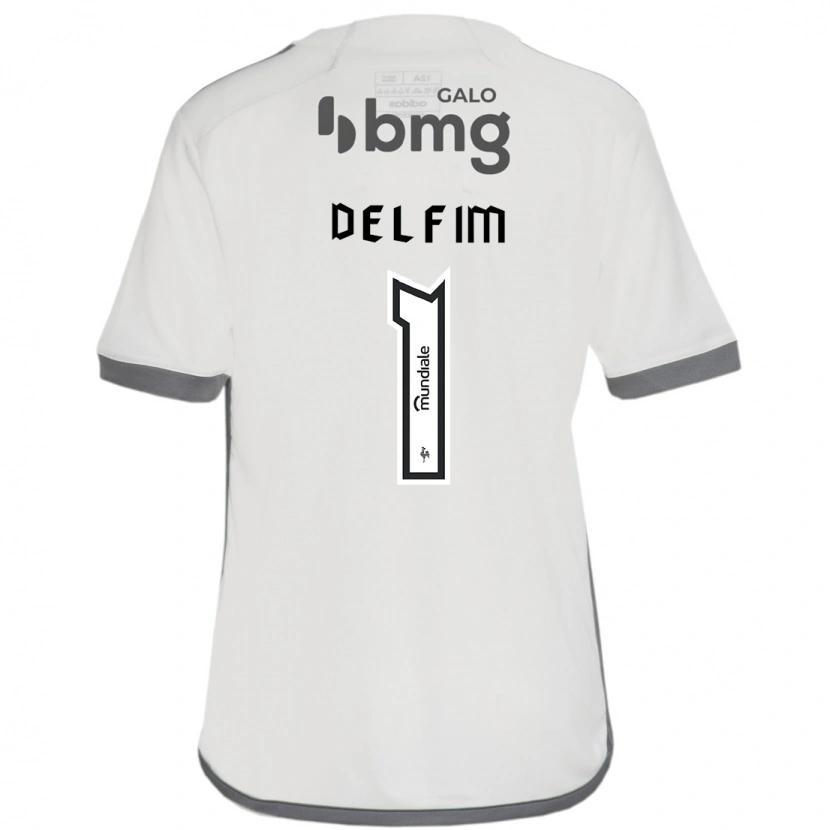Danxen Mujer Camiseta Gabriel Delfim #1 Blanquecino 2ª Equipación 2025/26 La Camisa México