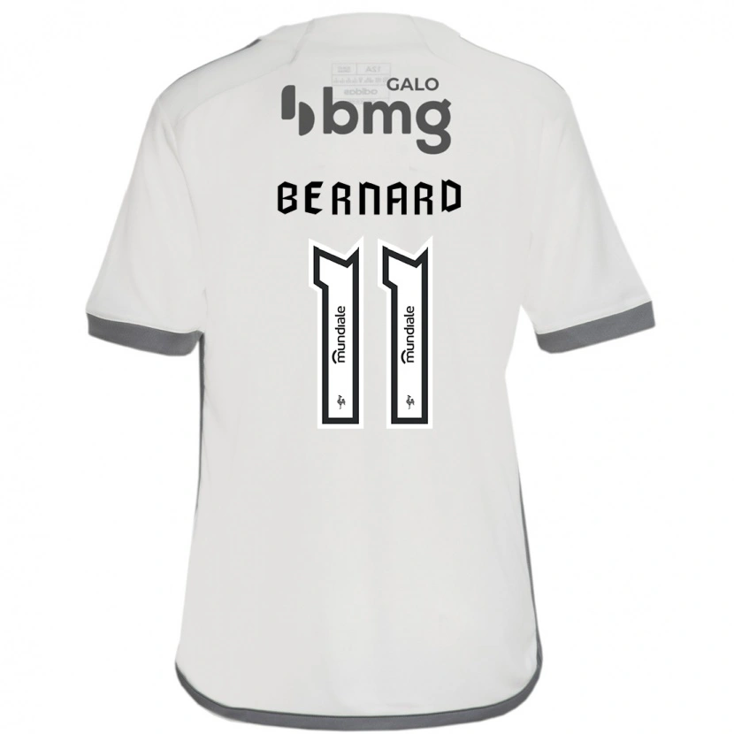 Danxen Mujer Camiseta Bernard #11 Blanquecino 2ª Equipación 2025/26 La Camisa México