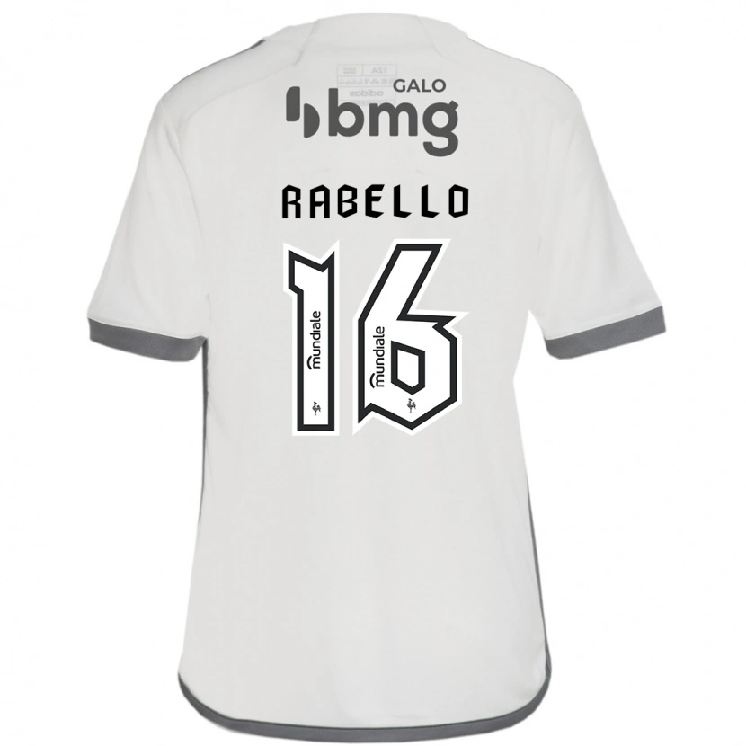 Danxen Mujer Camiseta Igor Rabello #16 Blanquecino 2ª Equipación 2025/26 La Camisa México
