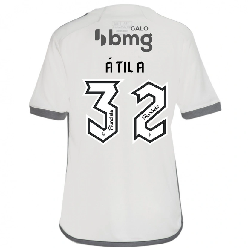 Danxen Mujer Camiseta Gabriel Átila #32 Blanquecino 2ª Equipación 2025/26 La Camisa México