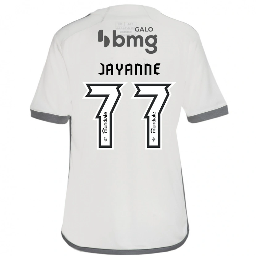 Danxen Mujer Camiseta Jayanne #77 Blanquecino 2ª Equipación 2025/26 La Camisa México