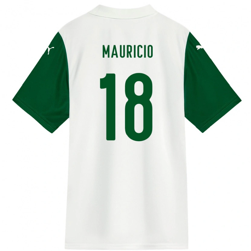 Danxen Mujer Camiseta Mauricio #18 Verde Blanco 2ª Equipación 2025/26 La Camisa México