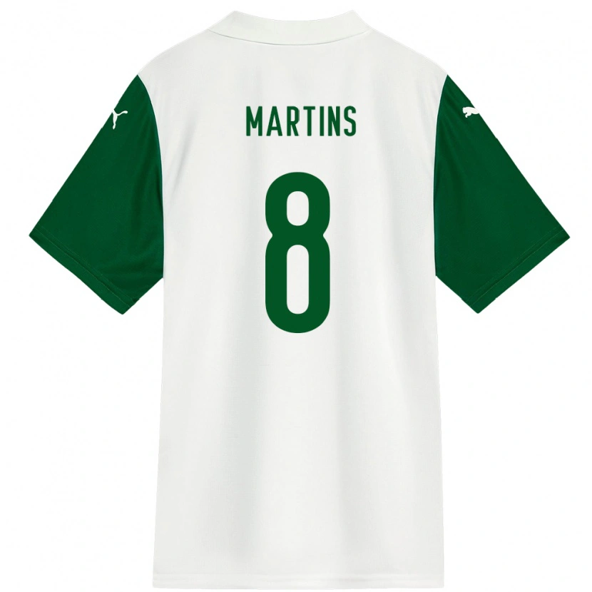 Danxen Mujer Camiseta Diany Martins #8 Verde Blanco 2ª Equipación 2025/26 La Camisa México