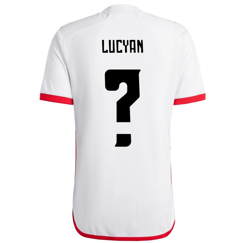 Danxen Mujer Camiseta Lucyan #0 Rojo Negro 2ª Equipación 2025/26 La Camisa México