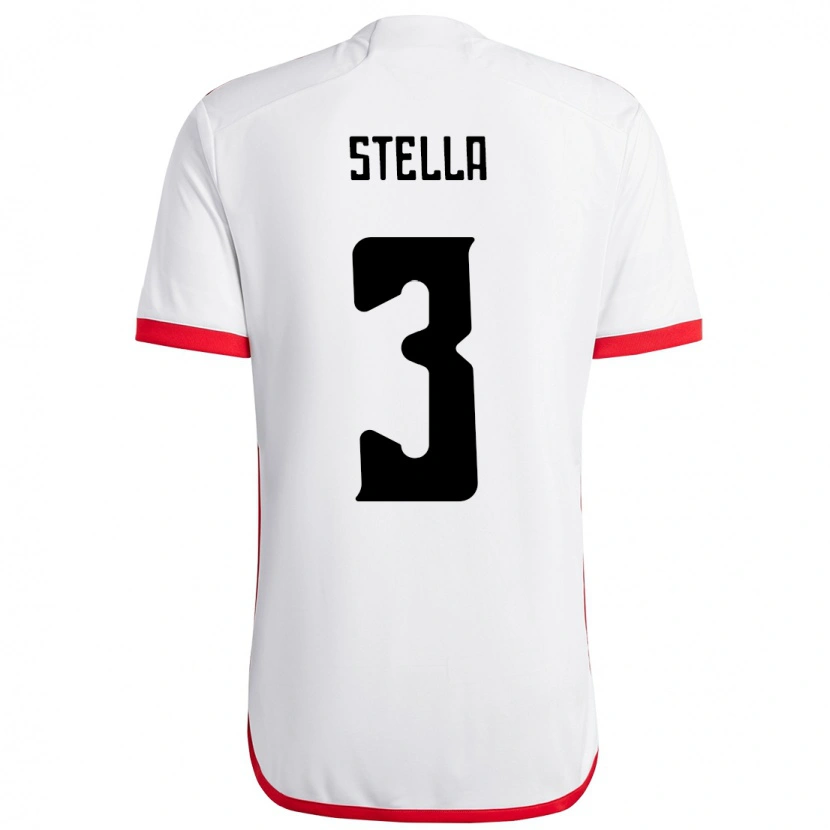 Danxen Mujer Camiseta Stella #3 Rojo Negro 2ª Equipación 2025/26 La Camisa México