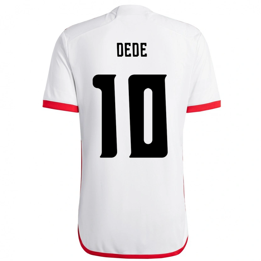 Danxen Mujer Camiseta Andressa Dede #10 Rojo Negro 2ª Equipación 2025/26 La Camisa México