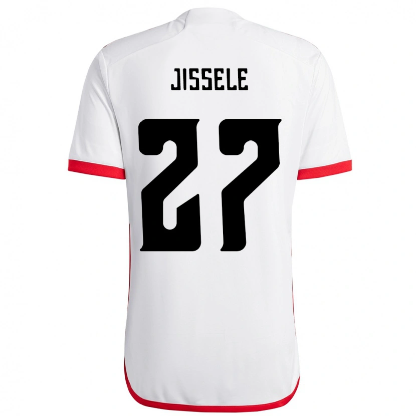 Danxen Mujer Camiseta Jissele #27 Rojo Negro 2ª Equipación 2025/26 La Camisa México