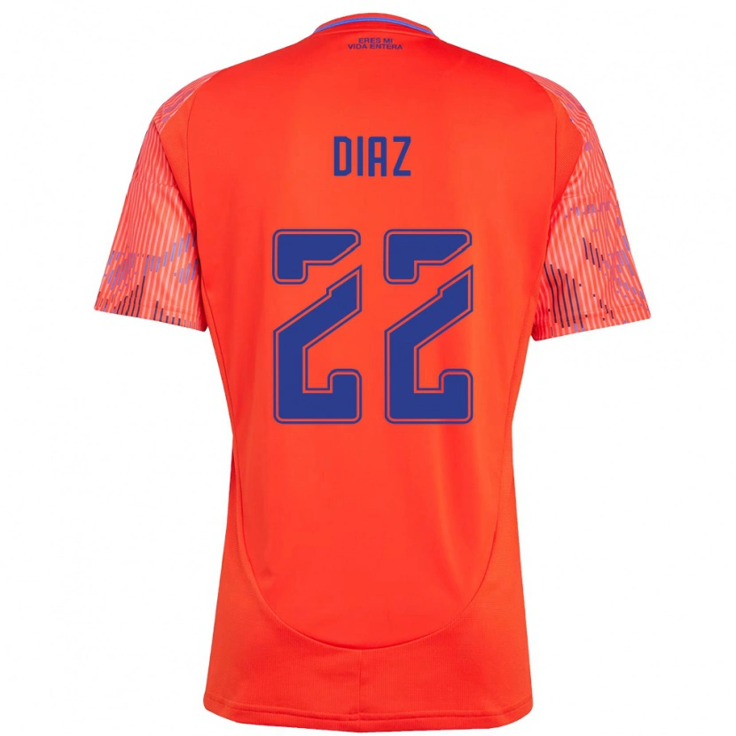 Danxen Mujer Camiseta Valentina Díaz #22 Azul Celeste 2ª Equipación 2025/26 La Camisa México