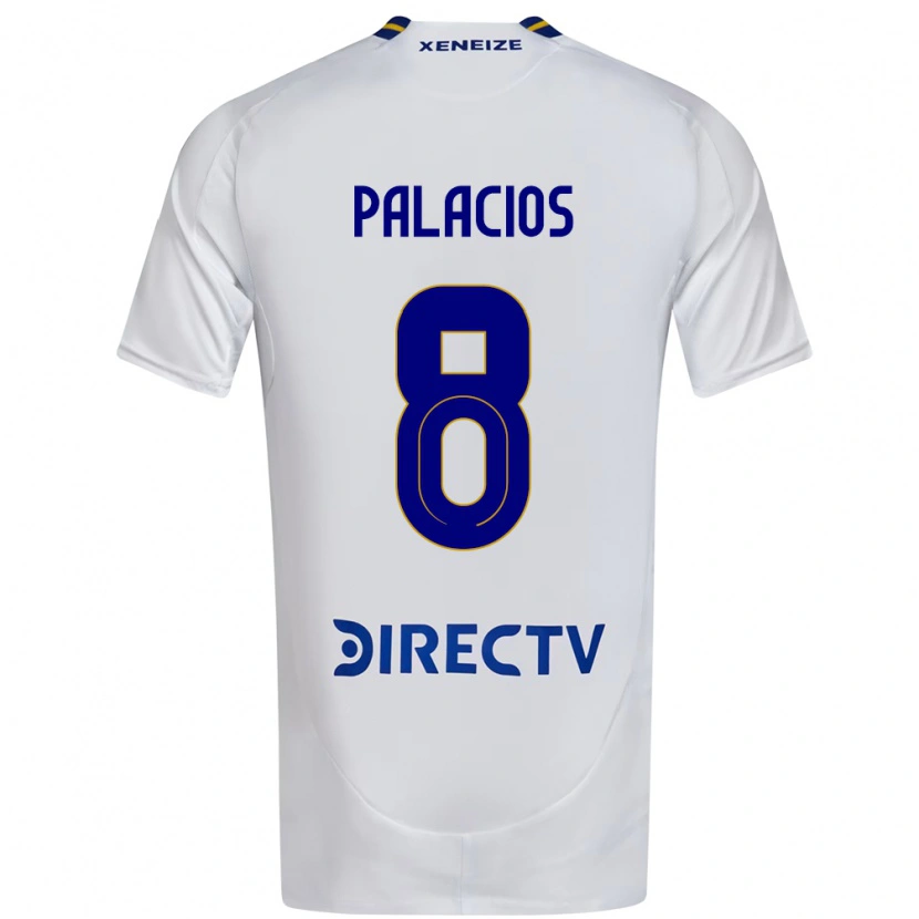 Danxen Mujer Camiseta Carlos Palacios #8 Azul Real Amarillo 2ª Equipación 2025/26 La Camisa México