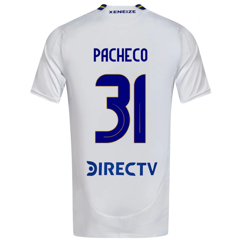 Danxen Mujer Camiseta Costanza Pacheco #31 Azul Real Amarillo 2ª Equipación 2025/26 La Camisa México