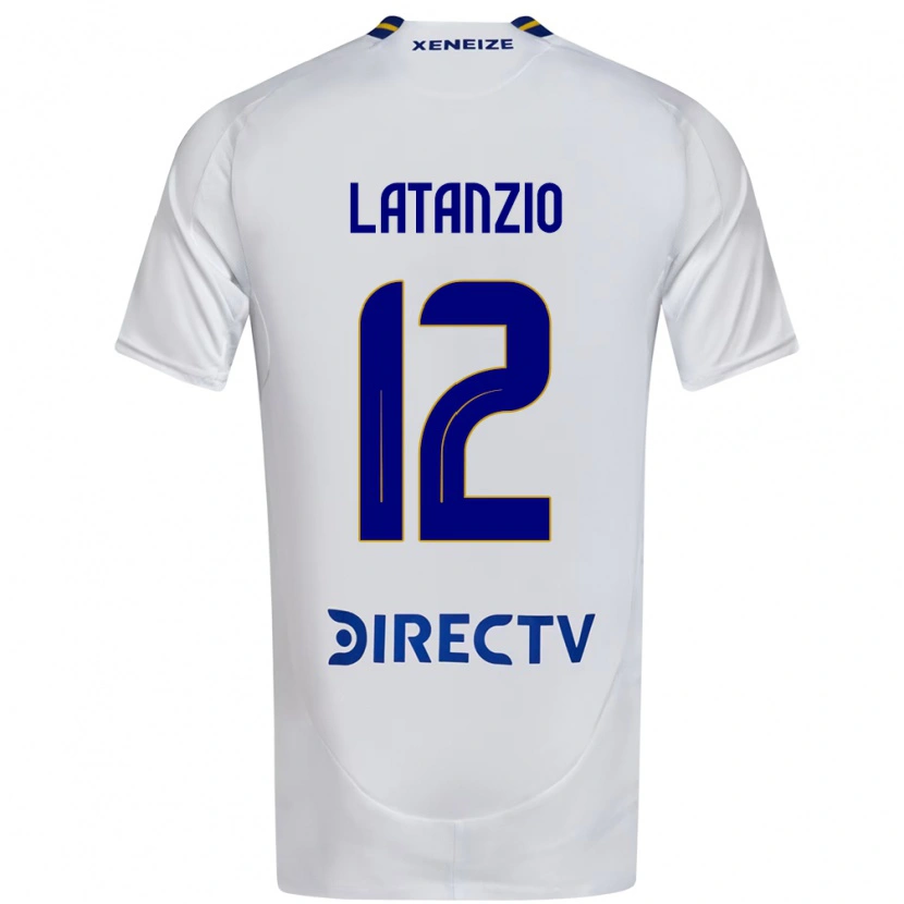 Danxen Mujer Camiseta Florencia Latanzio #12 Azul Real Amarillo 2ª Equipación 2025/26 La Camisa México