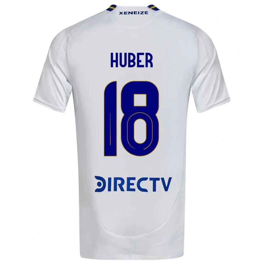 Danxen Mujer Camiseta Clarisa Huber #18 Azul Real Amarillo 2ª Equipación 2025/26 La Camisa México