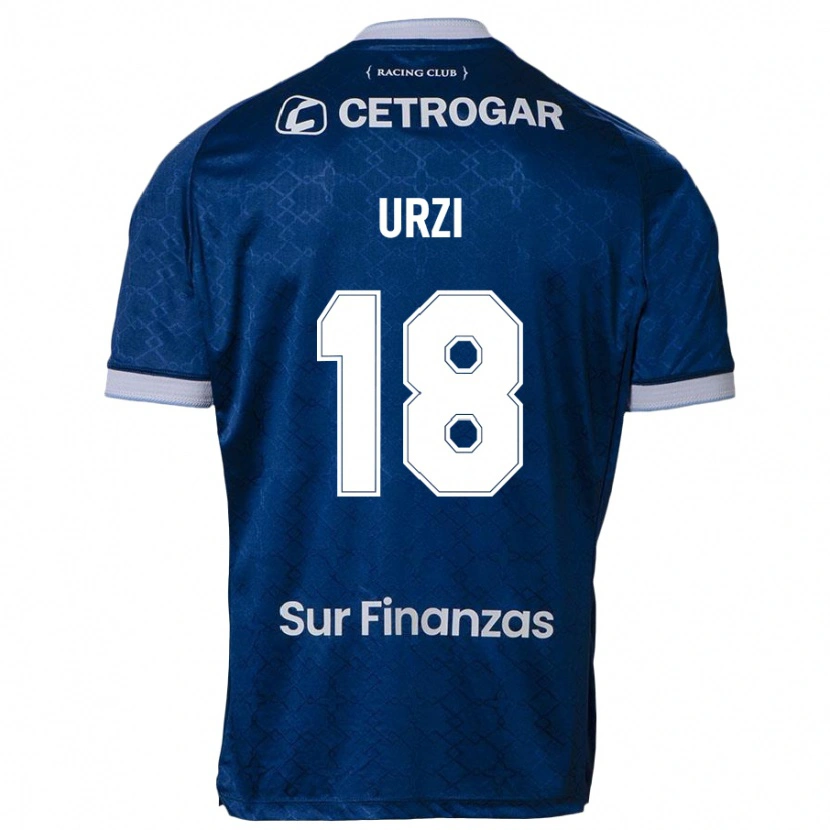 Danxen Mujer Camiseta Agustín Urzi #18 Azul Celeste 2ª Equipación 2025/26 La Camisa México