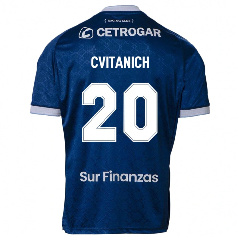 Danxen Mujer Camiseta Dario Cvitanich #20 Azul Oscuro 2ª Equipación 2025/26 La Camisa México