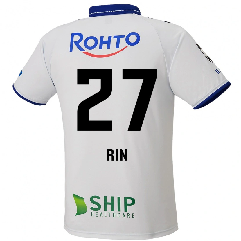 Danxen Mujer Camiseta Rin Mito #27 Azul Blanco Negro 2ª Equipación 2025/26 La Camisa México