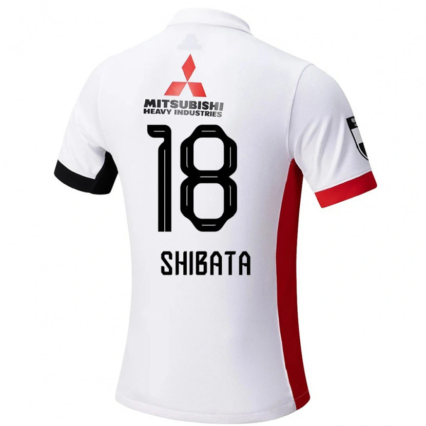 Danxen Mujer Camiseta Hanae Shibata #18 Blanco Negro 2ª Equipación 2025/26 La Camisa México