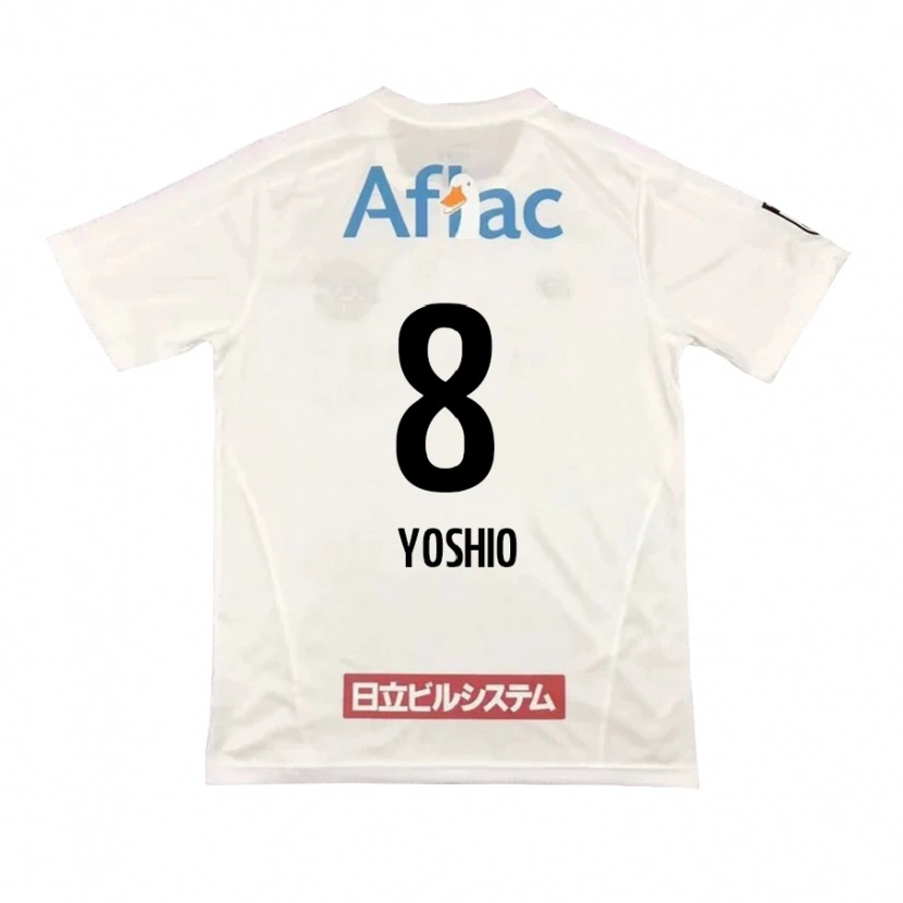 Danxen Mujer Camiseta Yoshio Koizumi #8 Negro Amarillo 2ª Equipación 2025/26 La Camisa México