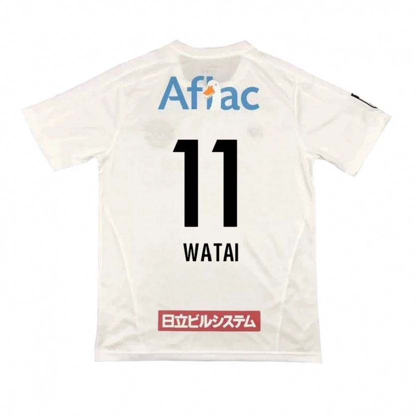 Danxen Mujer Camiseta Masaki Watai #11 Negro Amarillo 2ª Equipación 2025/26 La Camisa México