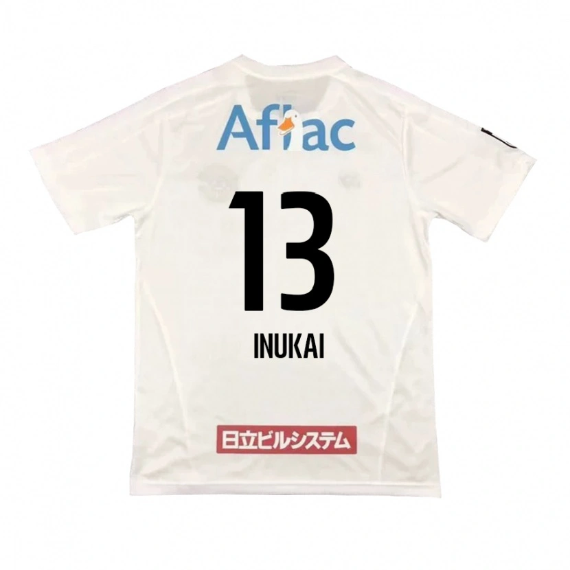 Danxen Mujer Camiseta Tomoya Inukai #13 Negro Amarillo 2ª Equipación 2025/26 La Camisa México