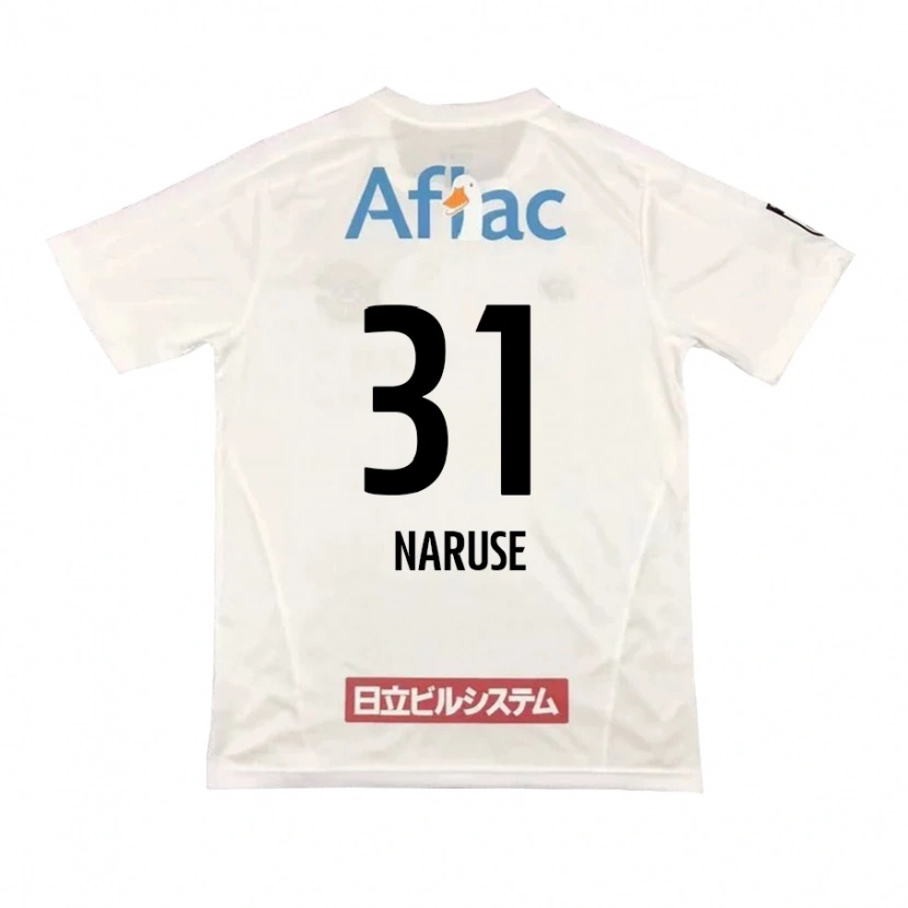 Danxen Mujer Camiseta Shumpei Naruse #31 Negro Amarillo 2ª Equipación 2025/26 La Camisa México