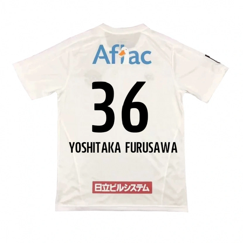Danxen Mujer Camiseta Nabel Yoshitaka Furusawa #36 Negro Amarillo 2ª Equipación 2025/26 La Camisa México