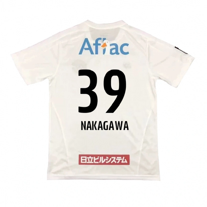 Danxen Mujer Camiseta Nobuteru Nakagawa #39 Negro Amarillo 2ª Equipación 2025/26 La Camisa México