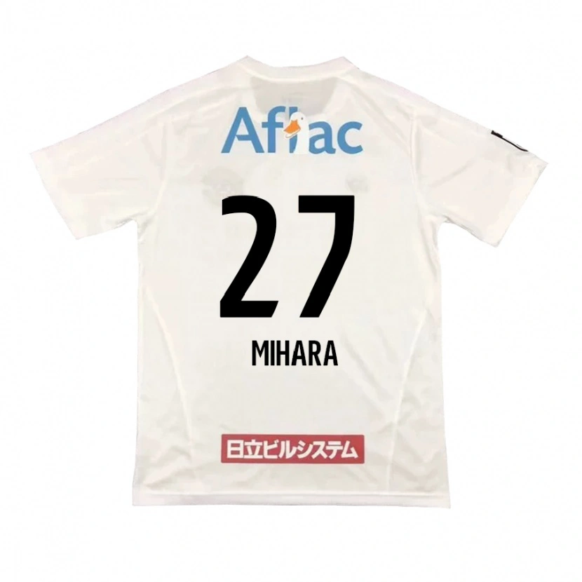 Danxen Mujer Camiseta Masatoshi Mihara #27 Negro Amarillo 2ª Equipación 2025/26 La Camisa México