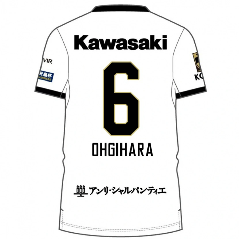 Danxen Mujer Camiseta Takahiro Ogihara #6 Borgoña Negro 2ª Equipación 2025/26 La Camisa México