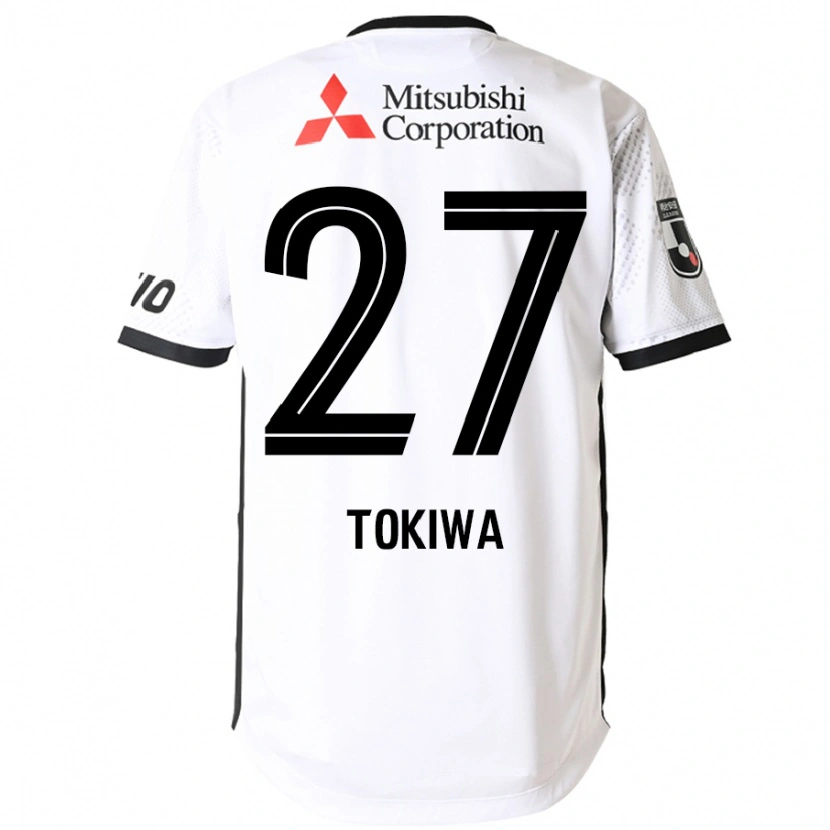 Danxen Mujer Camiseta Kyota Tokiwa #27 Blanco Negro 2ª Equipación 2025/26 La Camisa México