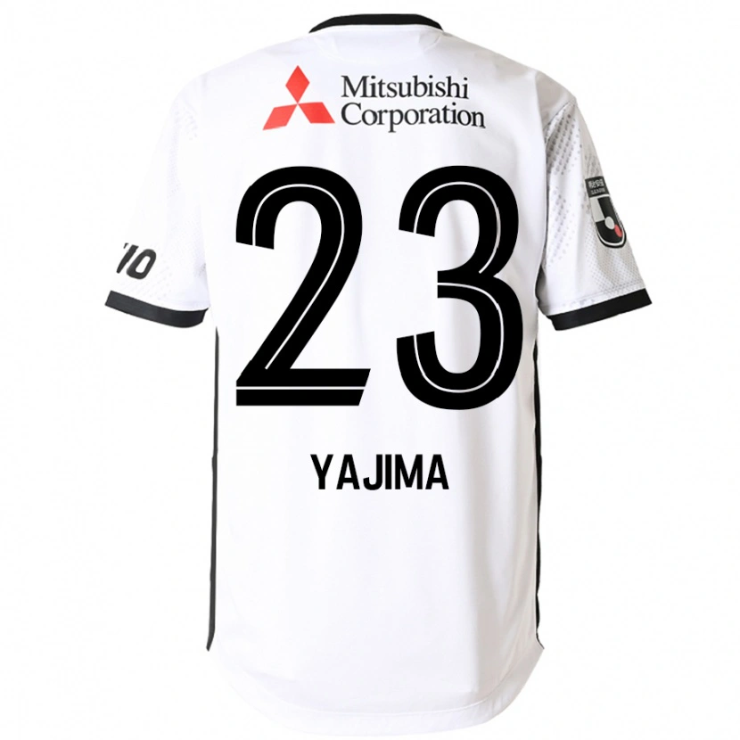 Danxen Mujer Camiseta Kiichi Yajima #23 Blanco Negro 2ª Equipación 2025/26 La Camisa México