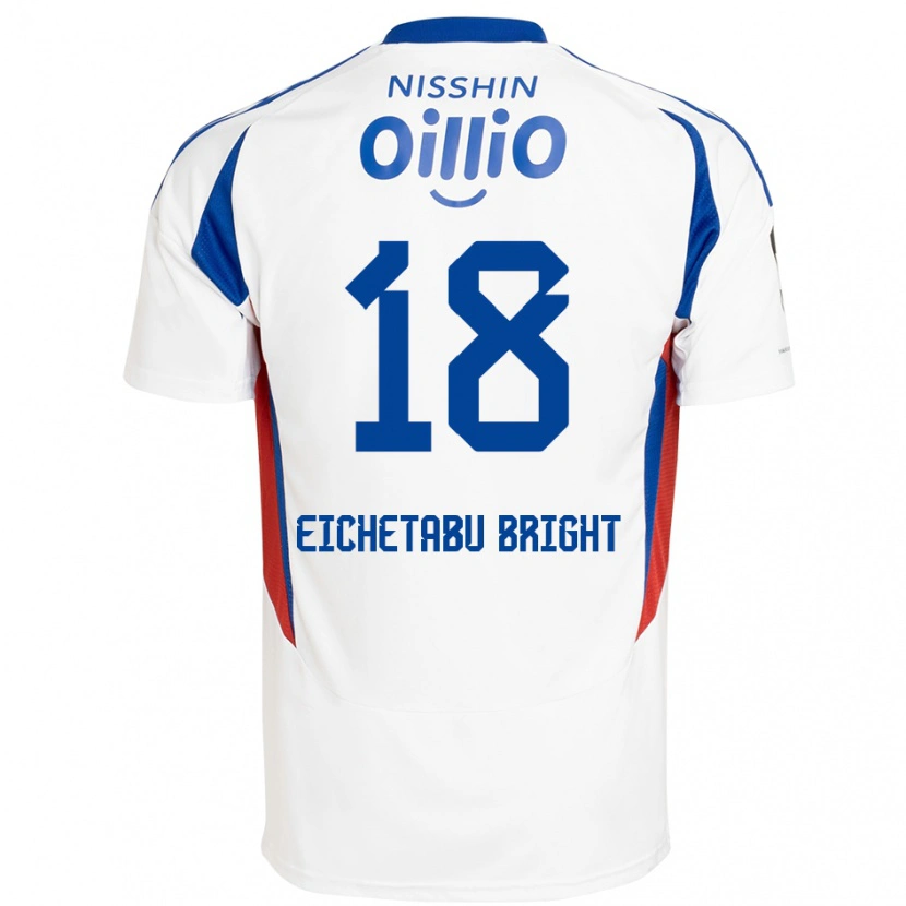 Danxen Mujer Camiseta Kai Eichetabu Bright #18 Azul Real Blanco 2ª Equipación 2025/26 La Camisa México