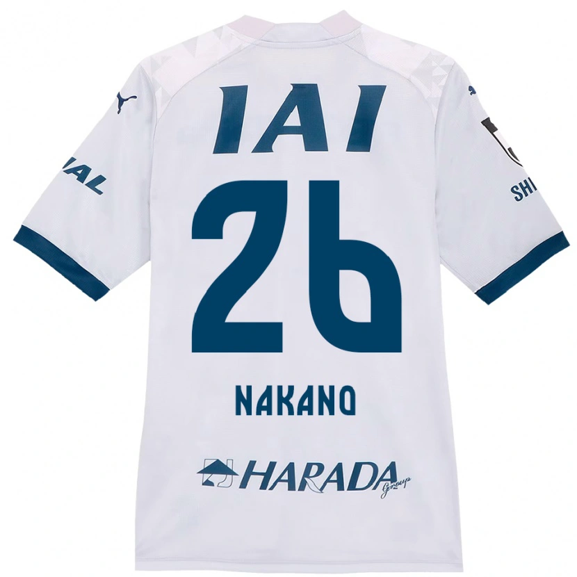 Danxen Mujer Camiseta Takeru Nakano #26 Naranja Rojo 2ª Equipación 2025/26 La Camisa México