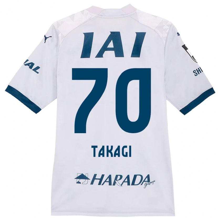 Danxen Mujer Camiseta Sen Takagi #70 Naranja Rojo 2ª Equipación 2025/26 La Camisa México