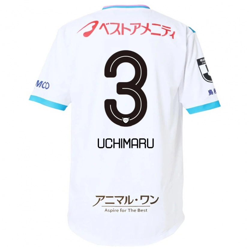 Danxen Mujer Camiseta Kanta Uchimaru #3 Azul Rosa 2ª Equipación 2025/26 La Camisa México