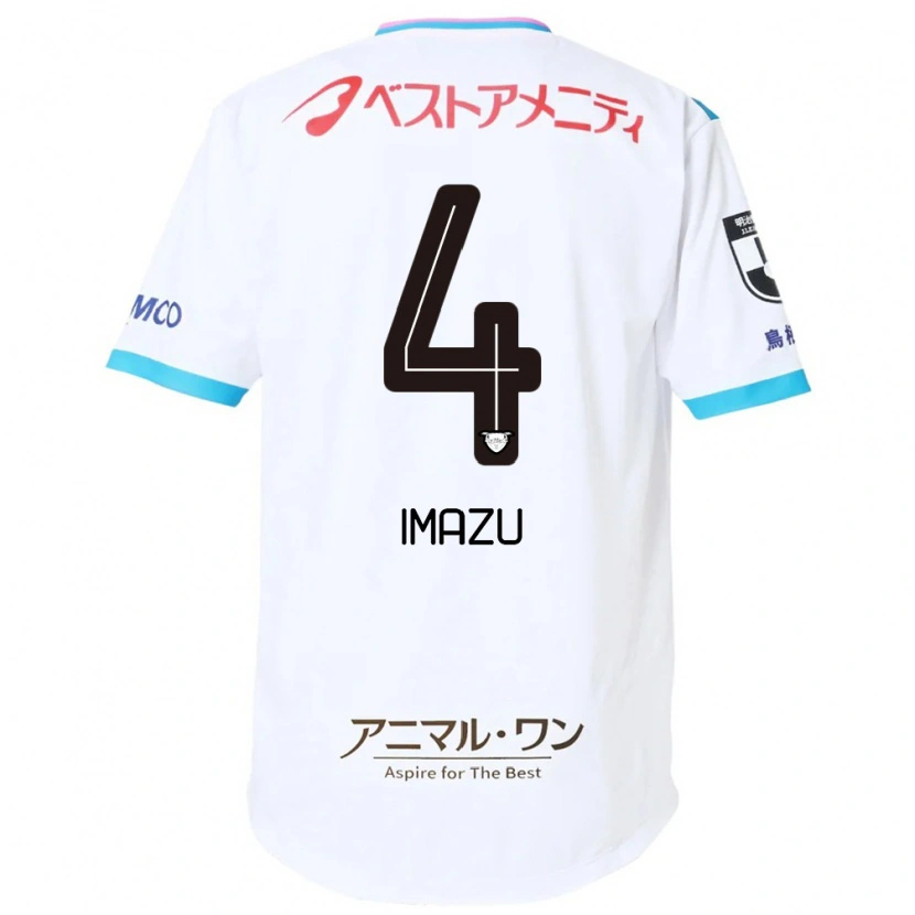 Danxen Mujer Camiseta Yuta Imazu #4 Azul Rosa 2ª Equipación 2025/26 La Camisa México