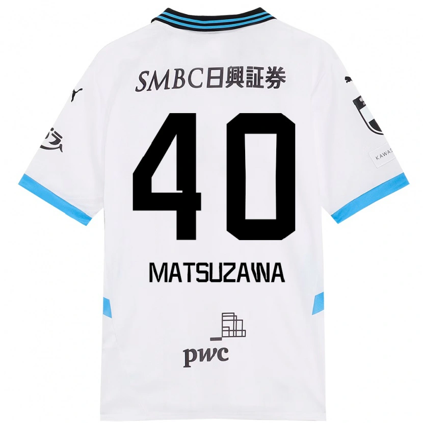 Danxen Mujer Camiseta Naoto Matsuzawa #40 Azul Celeste Negro 2ª Equipación 2025/26 La Camisa México