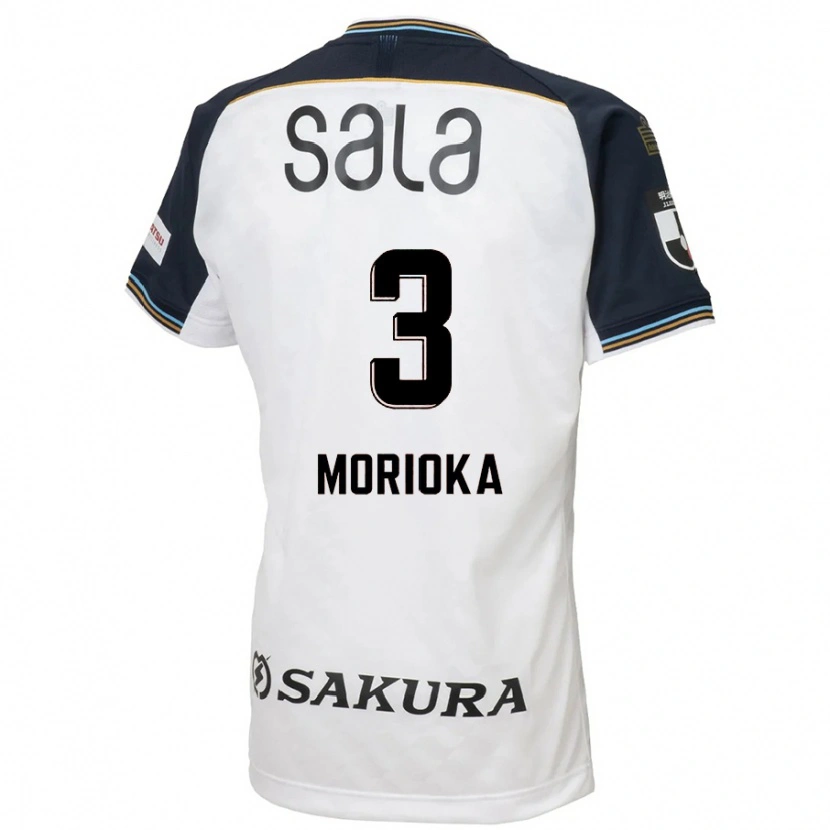 Danxen Mujer Camiseta Riku Morioka #3 Azul Celeste Negro 2ª Equipación 2025/26 La Camisa México
