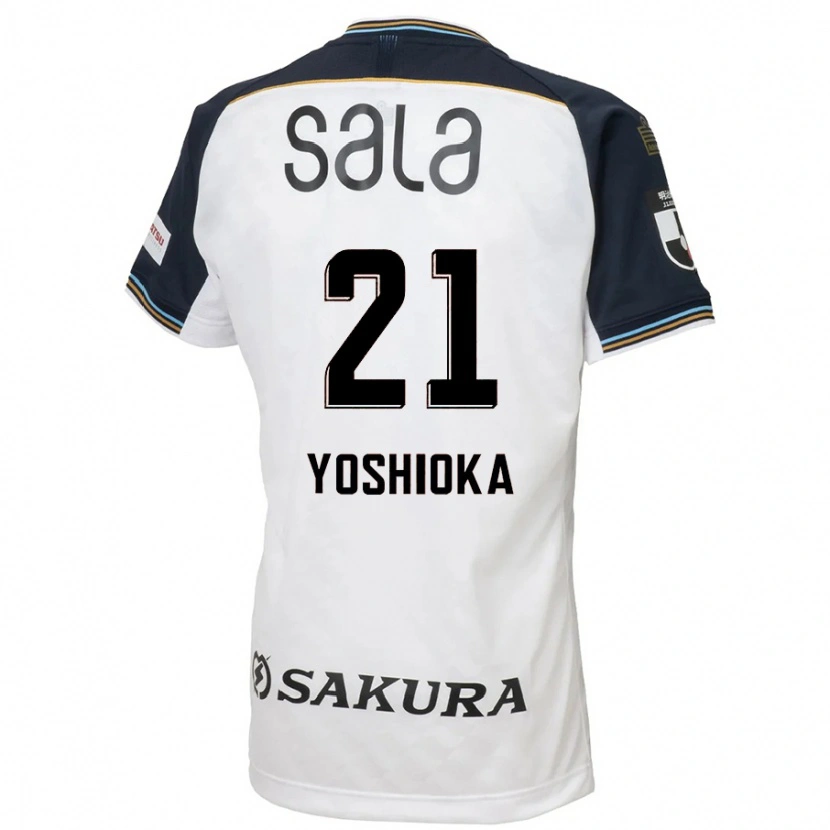 Danxen Mujer Camiseta Kanta Yoshioka #21 Azul Celeste Negro 2ª Equipación 2025/26 La Camisa México